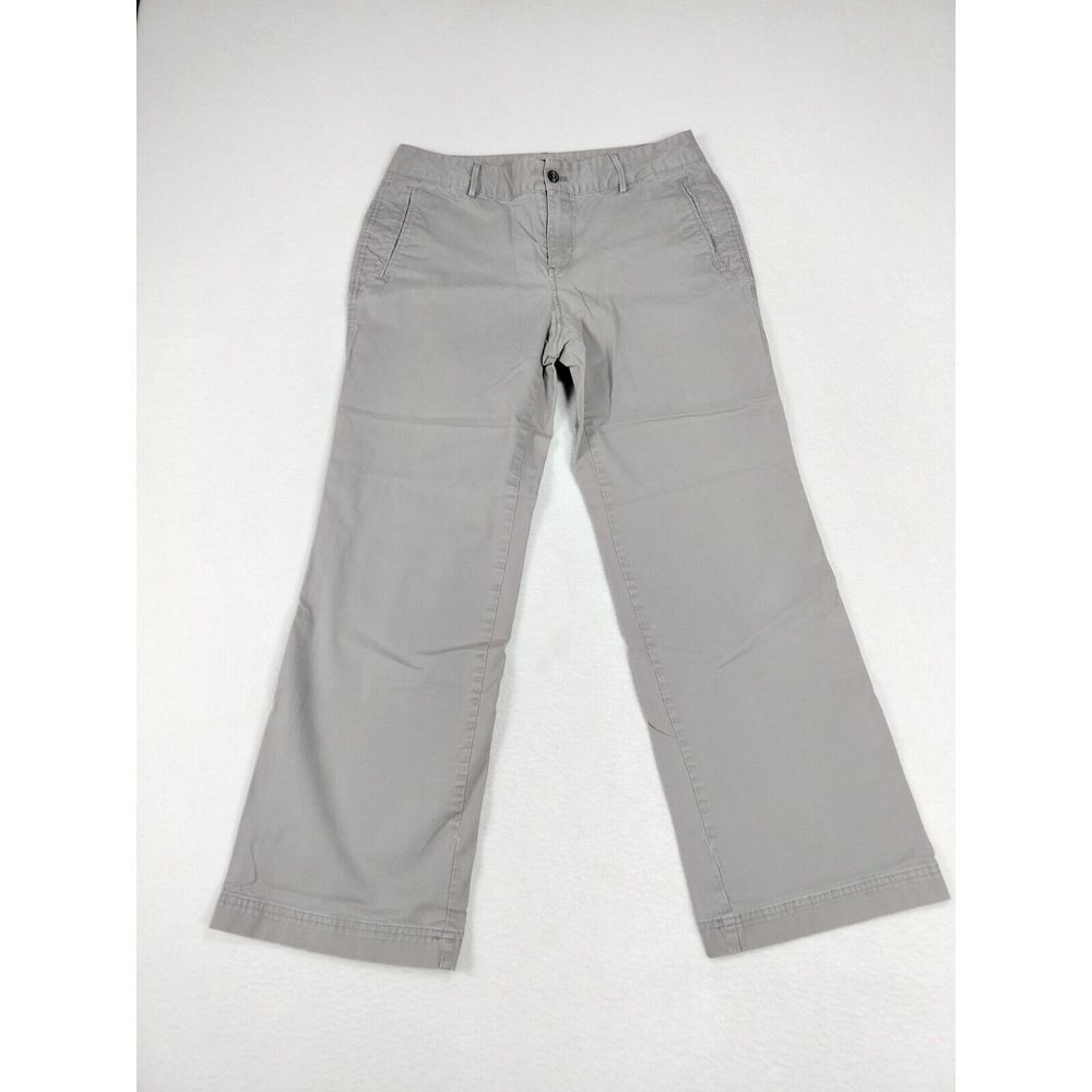 Eddie Bauer Pants Woman's 10 Short Gray Blakely Fit Gorpcore Outdoors Hiking